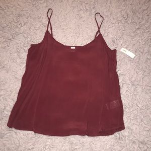 Old Navy Maroon Cami